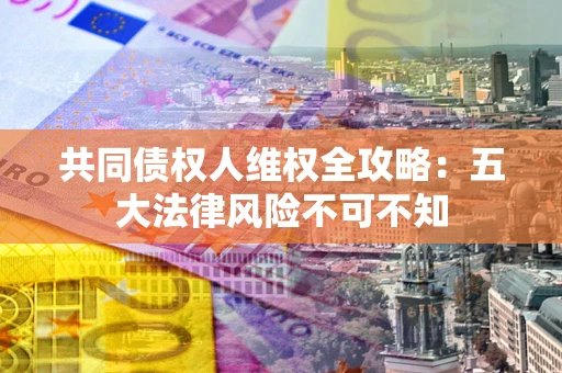 北京共同债权人维权全攻略：五大法律风险不可不知