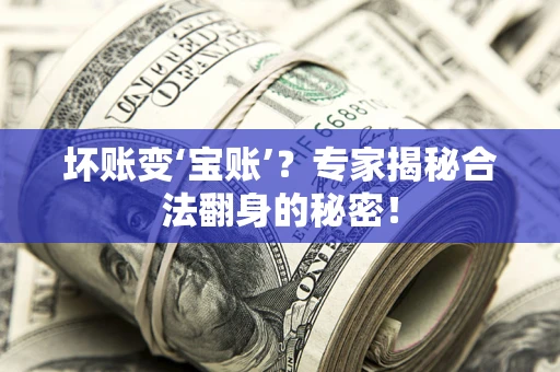 北京坏账变‘宝账’？专家揭秘合法翻身的秘密！