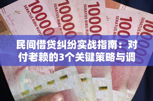 北京民间借贷纠纷实战指南：对付老赖的3个关键策略与调解盲区解析