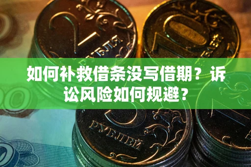 北京如何补救借条没写借期？诉讼风险如何规避？