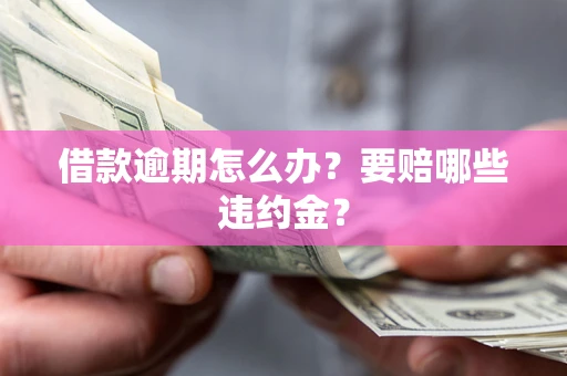 北京借款逾期怎么办？要赔哪些违约金？