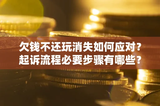 北京欠钱不还玩消失如何应对？起诉流程必要步骤有哪些？